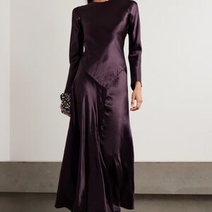 Plum abadia dress